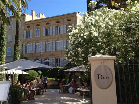 dior restaurant in st tropez